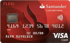 Santander Flexi Visa kredittkort