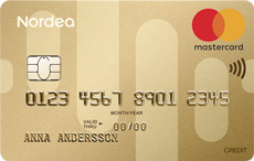 Nordea Gold Mastercard kredittkort