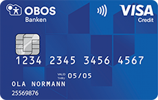 OBOS Visa kredittkort