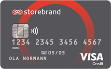 Storebrand Visa kredittkort