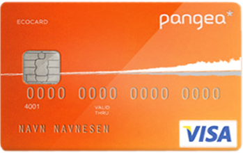 Pangea Ecocard Visa kredittkort