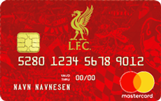 Liverpool FC Mastercard kredittkort