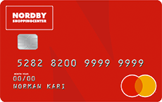 Nordbykortet Mastercard kredittkort